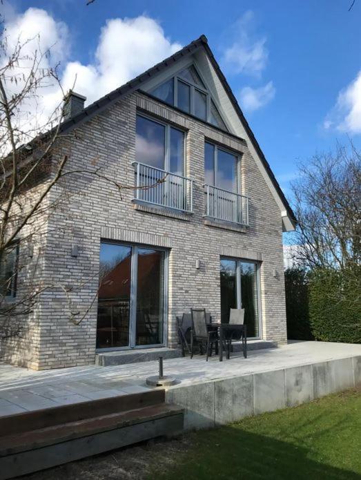 Im Bademantel An Den Strand Mit Terrasse Eckernförde Esterno foto